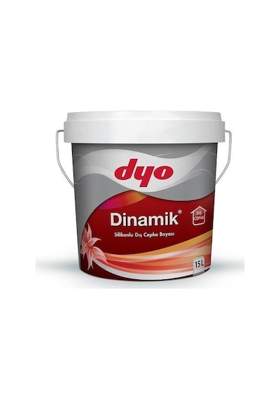 Dyo Dinamik Silikonlu Dış Cephe Boyası 15 Lt Beyaz Diğer