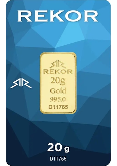Rekor 20 Gr Külçe Altın