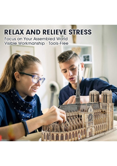 Cubic Fun  Notre Dame De Paris 3d Puzzle