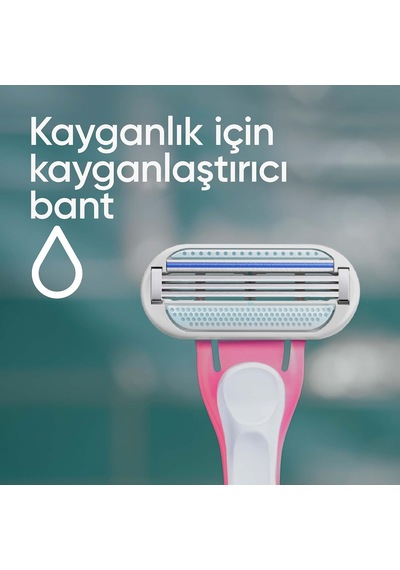 Venus Extra Comfort Tropical Kullan At Tıraş Bıçağı, 3 Li Paket