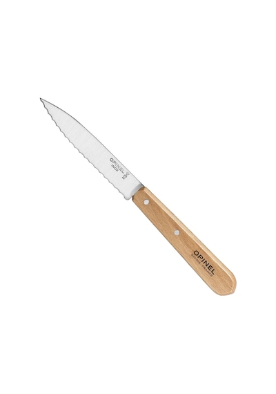 Opinel Essential No:113 Paslanmaz Çelik Tırtıklı Soyma Bıçağı Op-001918