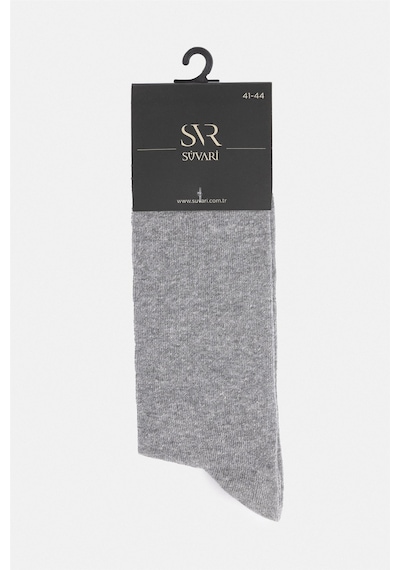 Süvari Gri Düz Çorap-33602 Gri