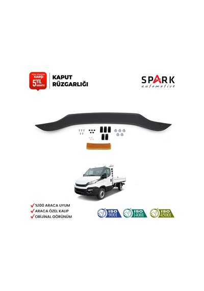 Iveco Daily 2014-2019 Yıl Aralığı Kaput Rüzgarlığı 4mm