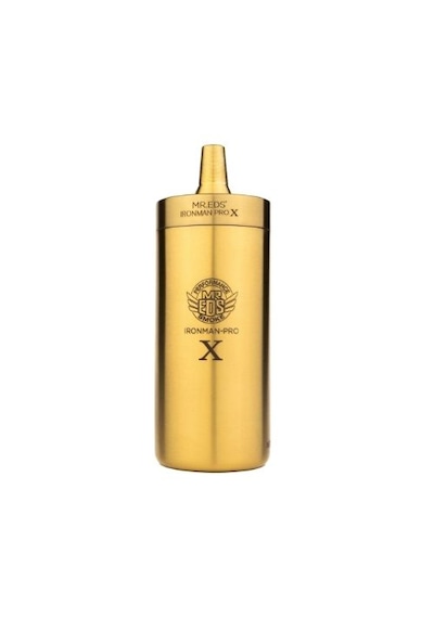 Mr Eds E 50 Ironman Pro X Gold Nargile Takımı Titanyum Serisi