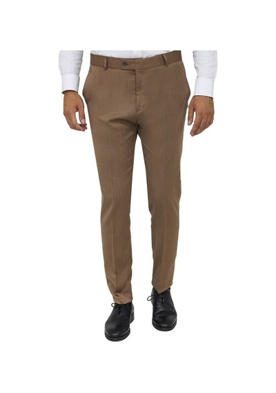 Wessi Slim Fit Taba Erkek Pantolon Taba
