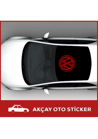 Volkswagen Sunroof Sticker Volkswagen Sticker Oto Sticker