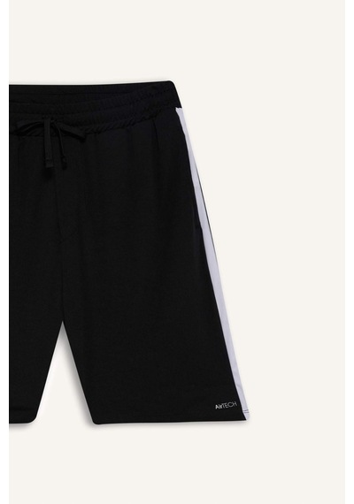 Defacto Standart Fıt Sporcu Kısa Paça Şort E7519ax26smbk81 Siyah-bk81