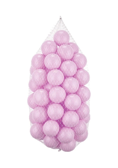 7 Cm Top Havuzu Topu 150 Adet Mint, Pembe, Lila