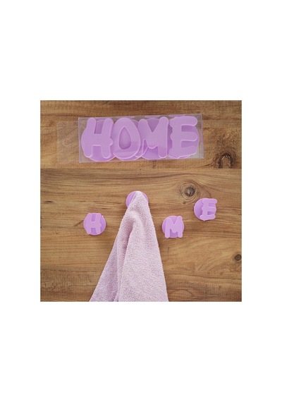 Hubrendy Çer Yapışkan Askı Home Figürlü - Güçlü Home Figürlü Askı Diğer