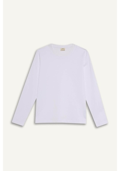 Defacto 26y801001150 Beyaz Kız Çocuk Sweatshirt G0860a8/wt34