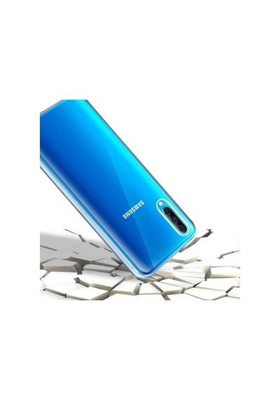 Galaxy A02 Kılıf Zore Enjoy 360 Derece Tam Kaplayan Silikon Kılıf Renksiz