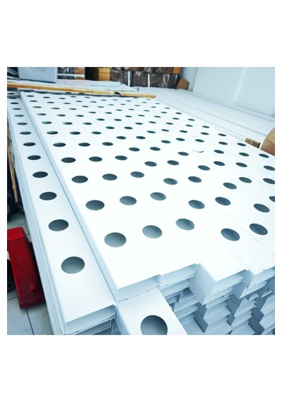 Nft Kanal Topraksız Tarım Borusu 50x100mm 2 Metre 12 Fidelikli X2 Adet