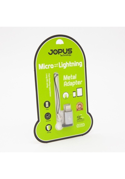 JOPUS Apple Uyumlu iPhone  Çevirici Adaptör Micro'dan 7 Sarj Aparat JO-IP02 Mix