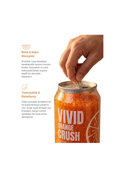 Thalıa Mood Boost Vıvıd Orange Crush Banyo Tuzu Portakal