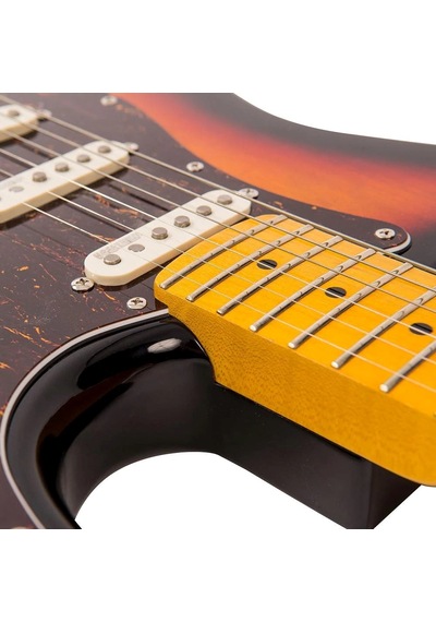 Vintage V6m Reissued Elektro Gitar - Sunburst