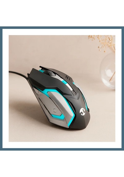 Agc Uygun Sepet Usb Kablolu Rgb Oyuncu Mouse 1200 Dpı 1.5m Agc