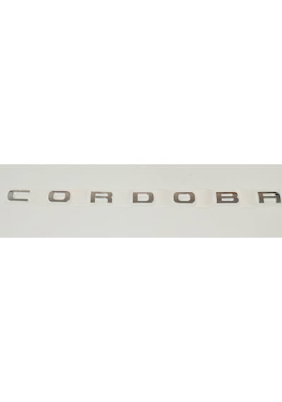 Cordoba 2006 - 2009 Arka Bagaj Yazısı Krom