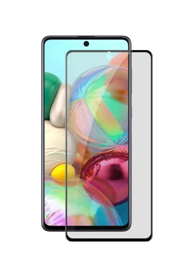 Ally Sm Galaxy A71 3d Full Privacy Gizlilik Tempered Cam Ekran Koruyucu- 5775