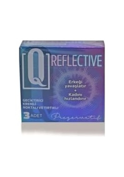 Q Kondom Reflective 3'lü