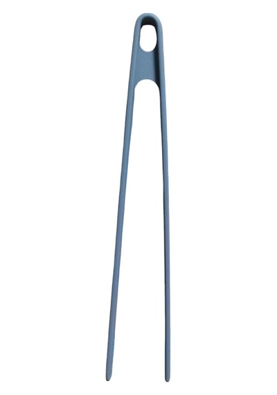 Silikon Kızartma Maşası 30 Cm 3 Renk Seçeneği - Gri Gri