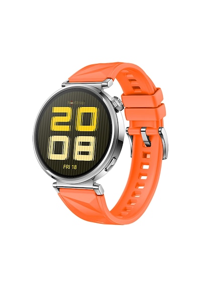 Novstrap Huawei Watch Gt4 41mm Gt5 41mm İle Uyumlu Kordon 18mm Pimli Lansman Prizma Silikon Kayış