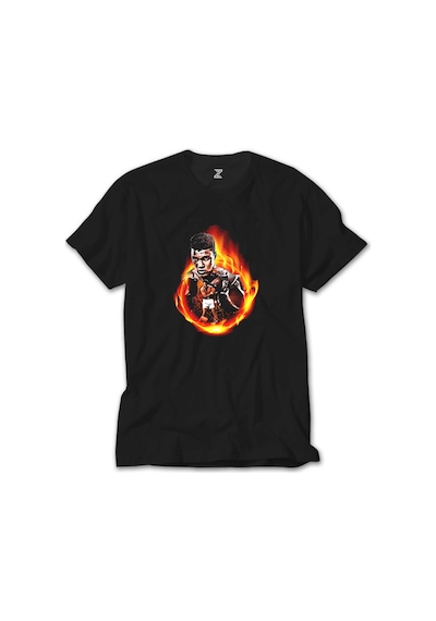 muhammad Ali Dragon Siyah Tişört Siyah