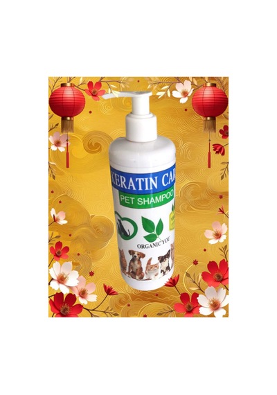 Alwag Keratın Care Pet Kedi &köpek Shampoo Vegan Silikonsuz, Parabensiz Şampuan 400 Ml