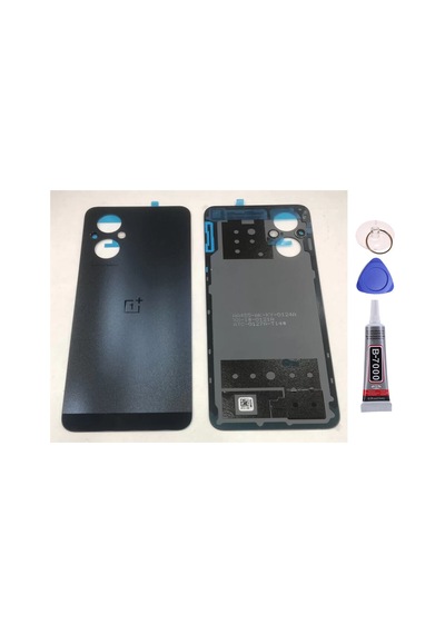One Plus Nord N20 5g Siyah Arka Kapak Batarya Kapağı Pil Kapağı Yapışkan Ve Sökme Aparatıyla Beraber Full Set Siyah
