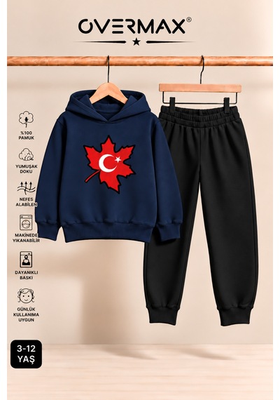 Overmax Türk Bayrağı Baskılı Kapüşonlu Sweatshirt Eşofman Takımı- 3-12 Yaş Lacivert Üst-siyah Alt - 929479938 Lacivert Üst-siyah Alt Overmax Türk Bayrağı Baskılı Kapüşonlu Sweatshirt Eşofman Takımı- 3-12 Yaş Lacivert Üst-siyah Alt - 929479938 Lacivert Üst-siyah Alt