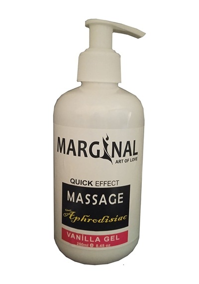 Marginal Afro Dizyak Vanilya Aromalı Masaj Jeli 250ml / Aphrodisiac Vanilla Massage Gel 250ml
