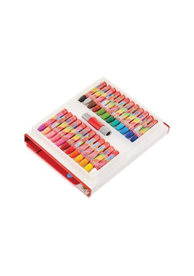 Faber-castell Çantalı Pastel Boya Karton 24 Renk Karışık