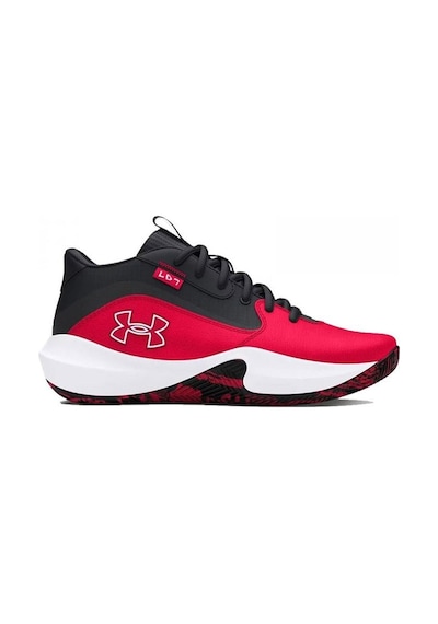 Under Armour Ps Lockdown 7 Çocuk Basketbol Ayakkabısı 3028514-600 Kırmızı