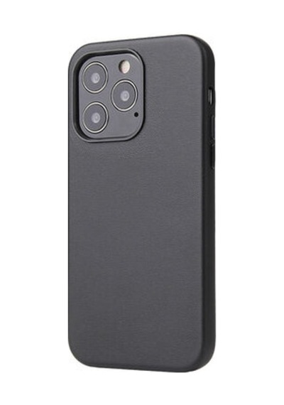 Apple Uyumlu iPhone 13 Pro Wireless Şarj Destekli Ve Kadife Kaplamalı Premium Pu Deri Kapak Ryc/eyzi Siyah