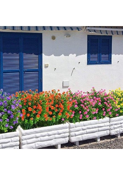 Yapay Çiçek Mor Mineli Şimşir Dekoratif Yapay Bitki Yapay Çiçek Mor Mineli Şimşir Dekoratif Yapay Bitki