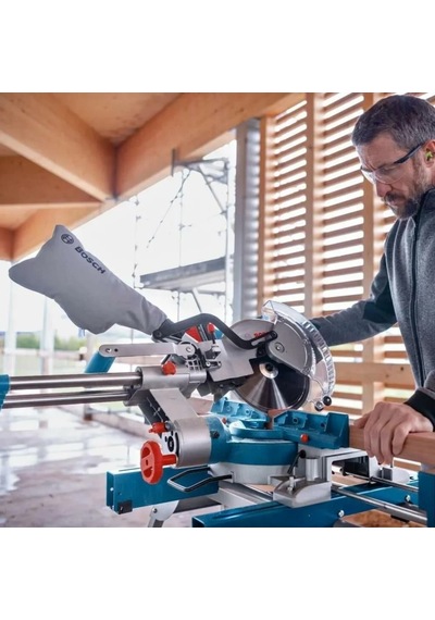 Bosch Gcm 18V 254 D 2x8Ah Akülü Gönye Kesme Makinesi