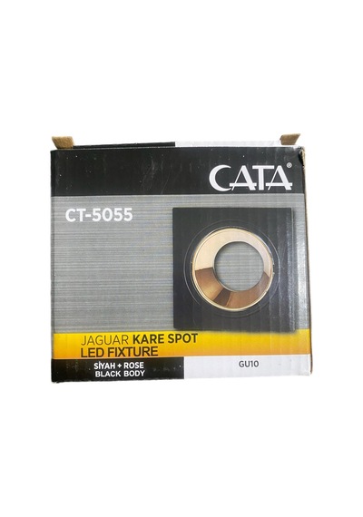 Cata Ct5055 Jaguar Siyah-bakır Kasa Kare Spot