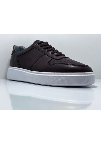 Miwano Kahve-beyaz Eva Taban Bağcıklı Hakiki Deri Günlük Erkek Sneaker Ayakkabı Kahverengi Miwano Kahve-beyaz Eva Taban Bağcıklı Hakiki Deri Günlük Erkek Sneaker Ayakkabı Kahverengi