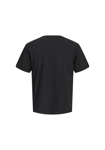 Jack & Jones Jprblaneo Ss Tee Erkek Kısa Kollu Basic T-shirt Pamuklu Siyah