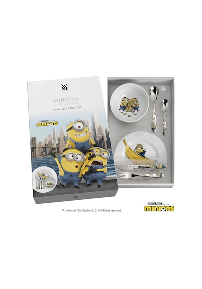 Wmf Minions Çocuk Yemek Seti 6 Parça Rengarenk - Paslanmaz Çelik
