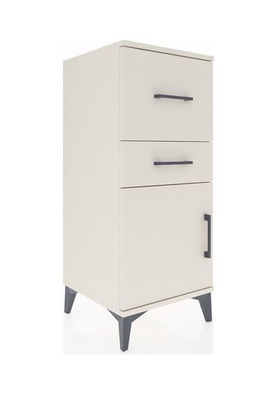 Hyperion Komodin 2 Çekmeceli Tek Kapaklı 44x44x106 Aytaşı-aytaşı Aytaşı