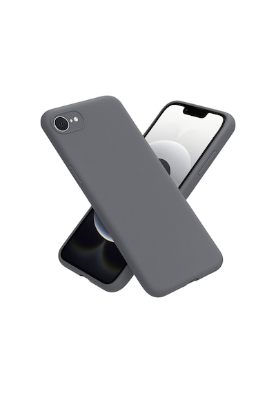 Newface Apple Uyumlu iPhone 16e Kılıf First Silikon - Gri gri