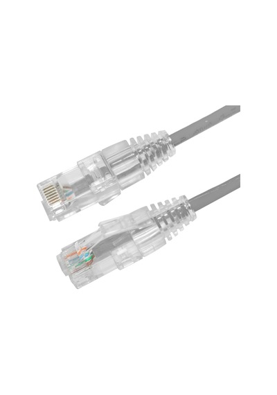Ager 0.15metre Cat6 Utp Slim Awg28 Ac-602-0015 Gri Lszh Patch Kablo 10'lu Paket -213514