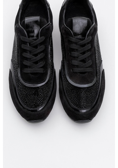 Luvishoes Luvi Shoes Bonia Siyah Süet Siyah Taşlı Hakiki Deri Kadın Spor Ayakkabı Siyah-süet Siyah Luvishoes Luvi Shoes Bonia Siyah Süet Siyah Taşlı Hakiki Deri Kadın Spor Ayakkabı Siyah-süet Siyah