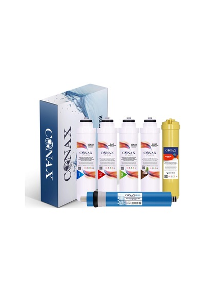 Conax Crypto Takçevir 6 Aşama Conax Prestij Membran Inline Alkalin Filtre Seti Conax