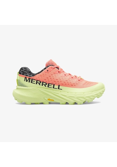 Merrell Agility Peak 5 Kadın Turuncu Koşu Ayakkabısı J068372 Çok Renkli