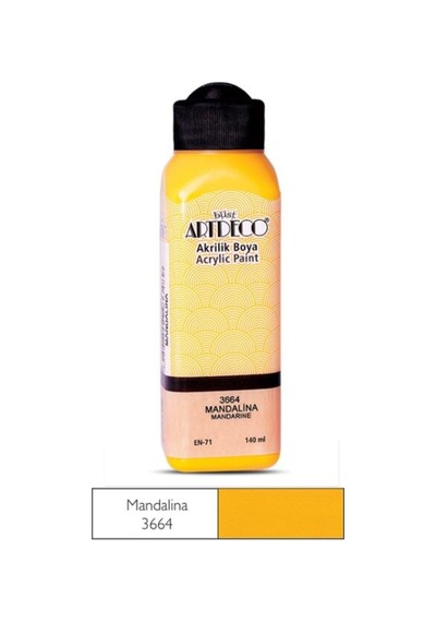 Akrilik Boya 140 Ml. Mandalina Ozelalan1