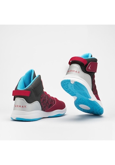 Decathlon Tarmak Çocuk Basketbol Ayakkabısı - Bordo - Se100 Bordo