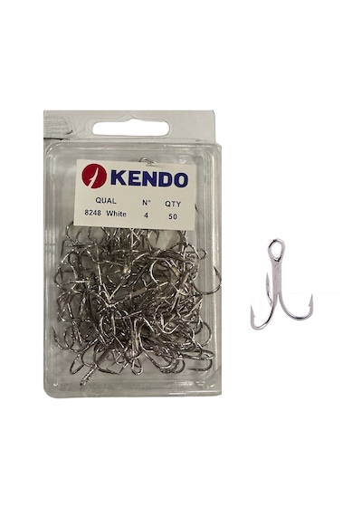 Kendo 8248 No:4 Nikel Üçlü İğne 50 Adet