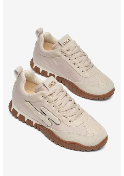 Valenza Paraşüt Ortopedik Sneaker Bej Açık Bej