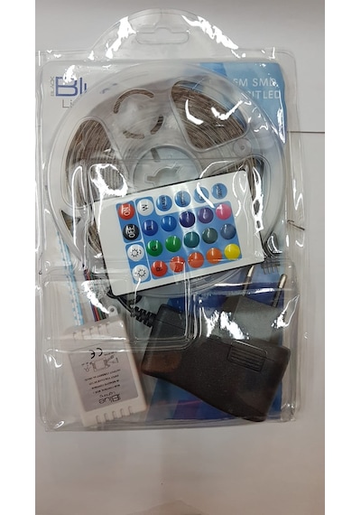 Bleu Lighting Rgb Şerit Led Seti 5 Mt Silikonlu